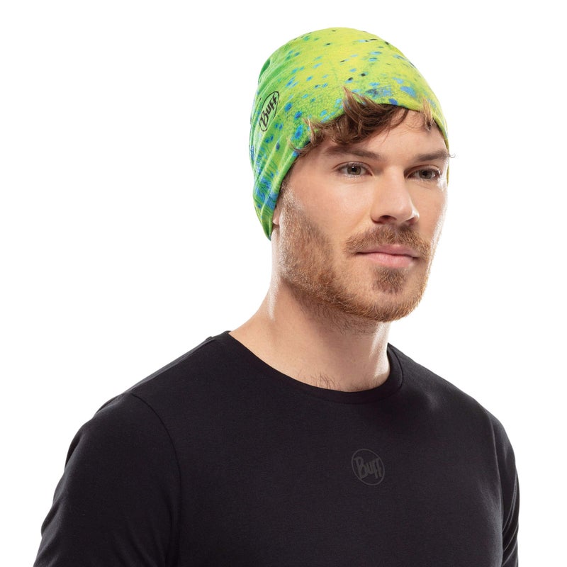 BUFF CoolNet UV Neck Gaiter, UPF 50 Sun Protection, Breathable, Cooling Bandana, Versatile, Quick Dry Face Mask, Dorado, Adult Size - Image 4