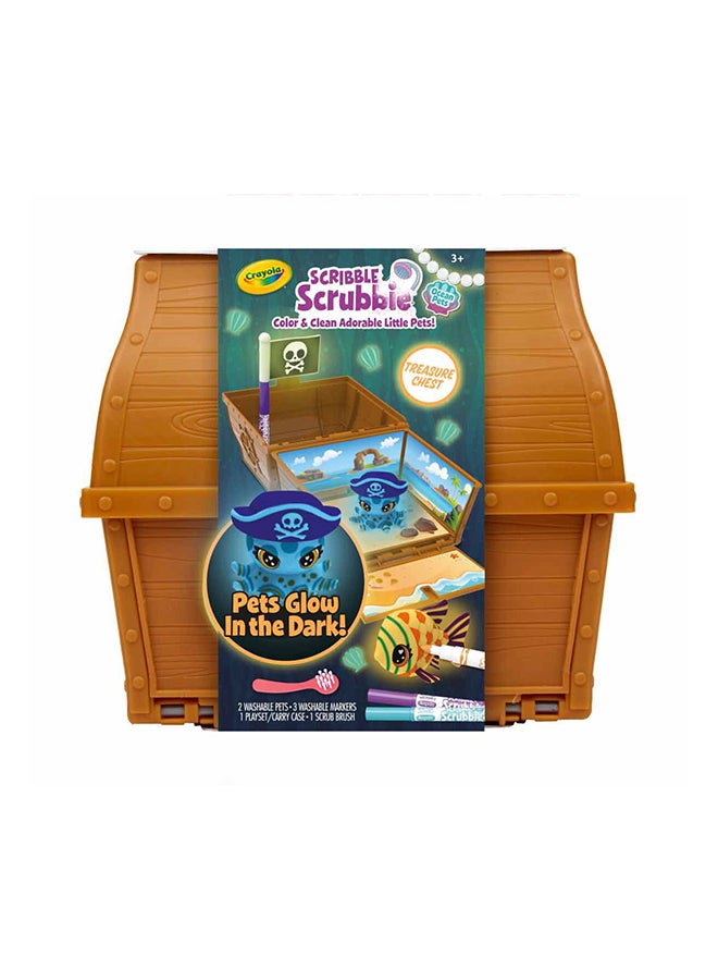 كرايولا صندوق كنوز المحيط المتوهج من سكريبل سكربي - Image 1