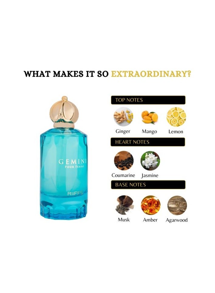 RIIFFS SPRAY GEMINI POUR FEMME EAU DE PARFUM 100ML