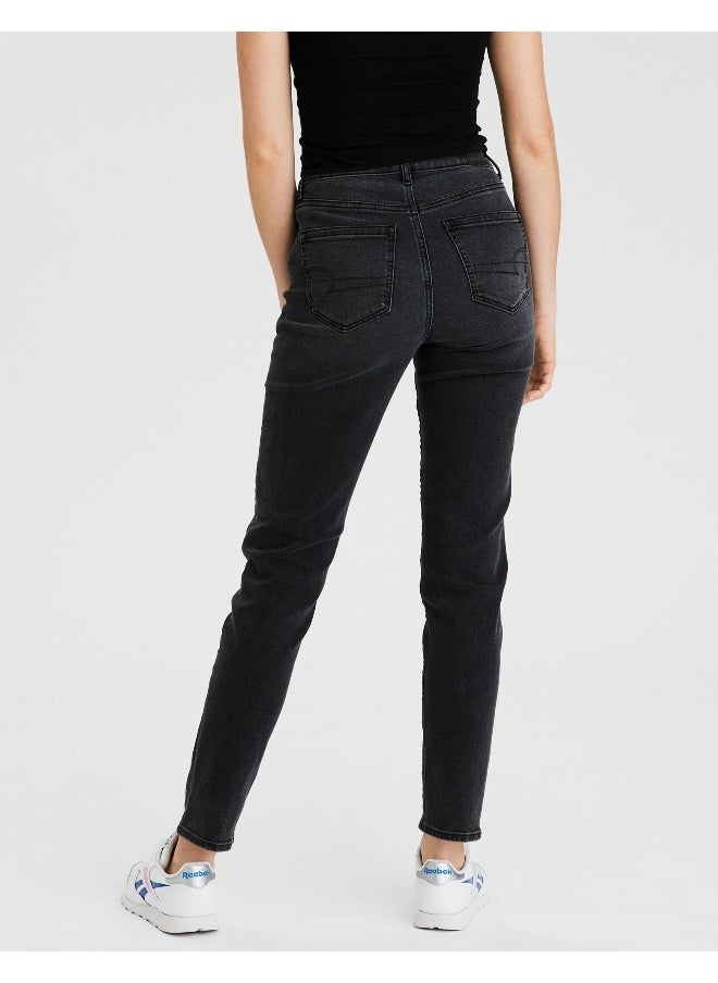 American Eagle - AE Stretch Mom Jean - Image 1