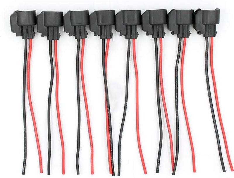 DSkoiph 8 Pcs Fuel Injector Connector Pigtail Wire EV6 EV14 USCAR Fit for Dodge LS2 LS3 GM Ford - Image 3