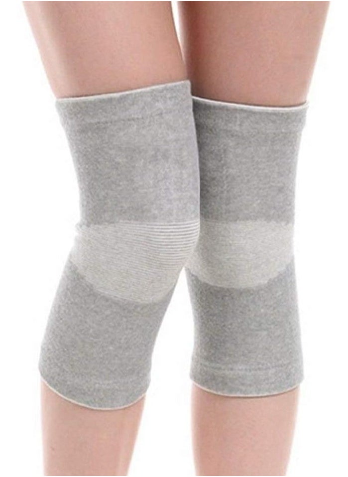 Generic Warm Kenn Pads for Adult Pain Relief – Outdoor Sports Therapy Knee – Gray  - Image 5