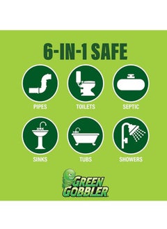 GREEN GOBBLER Green Gobbler Biodegradable and Odourless Formula Drain Clog Dissolver 916ml  - Image 5