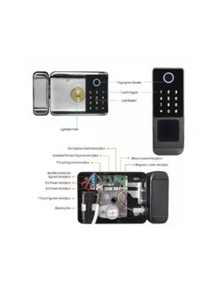 StarDY Waterproof TTLOCK Bluetooth App/Smart Outdoor Lock, Double Side Fingerprint Lock, Outdoor Gate, Digital Password, Remote App, Home Electronic Rim Lock  - Image 5