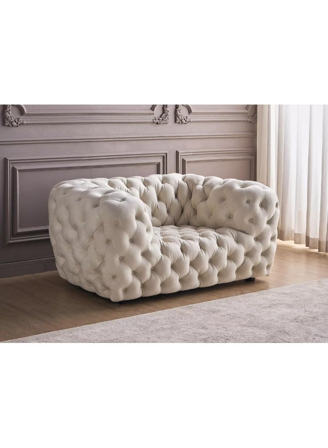 Generic Luxury Chester Moon Armchair  Timeless Quilted Design, Premium Comfort & Elegant Statement Piece for Modern & Classic Interior - Image 1