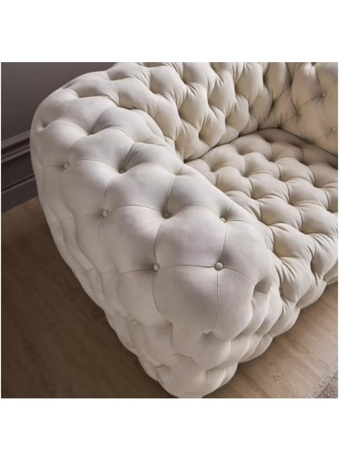 Generic Luxury Chester Moon Armchair  Timeless Quilted Design, Premium Comfort & Elegant Statement Piece for Modern & Classic Interior - Image 5