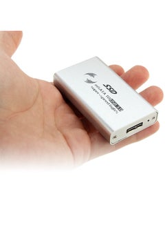 BURAQ 6gb/s mSATA Solid State Disk SSD to USB 3.0 Hard Disk Case(Silver)  - Image 1