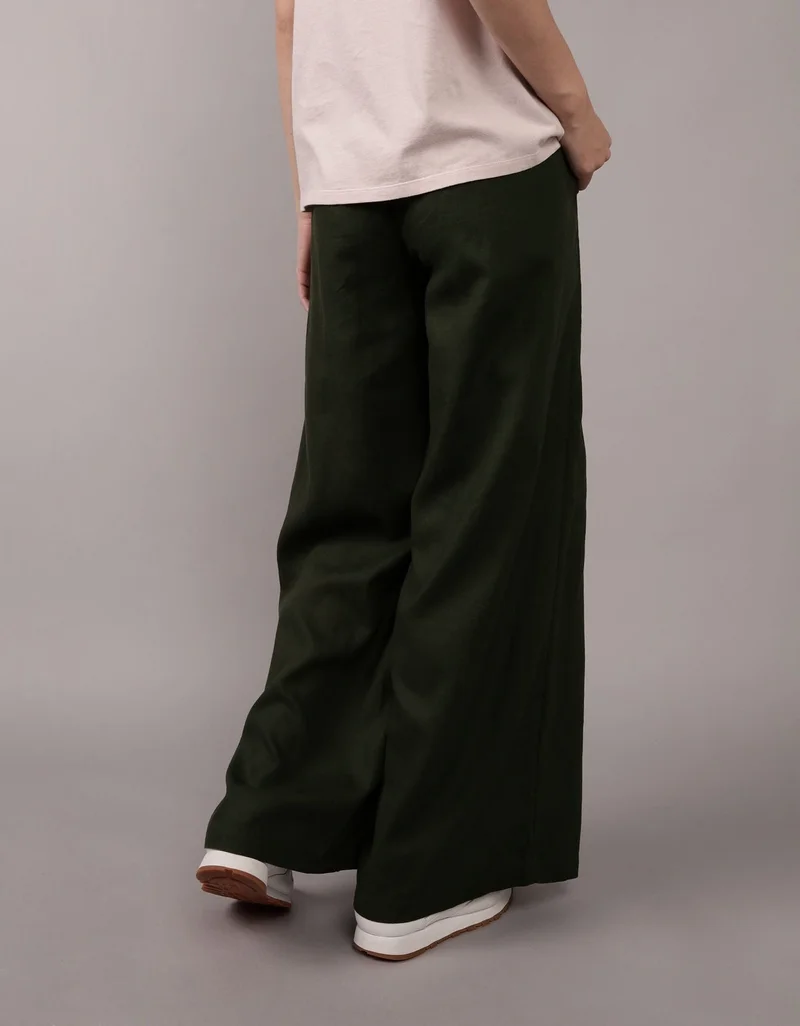 امريكان ايجل بنطلون سهل الارتداء من مزيج الكتان