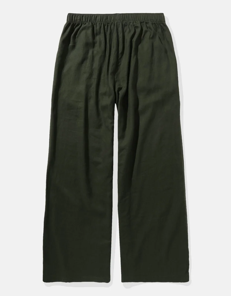 American Eagle  AE Linen-Blend Pull-On Pant for Women | Best Price UAE