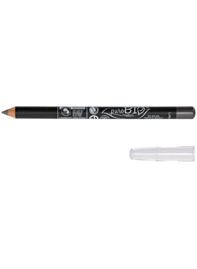 puroBio Eye Pencil Highly Pigmented 03 Gray 1.3g - Image 1