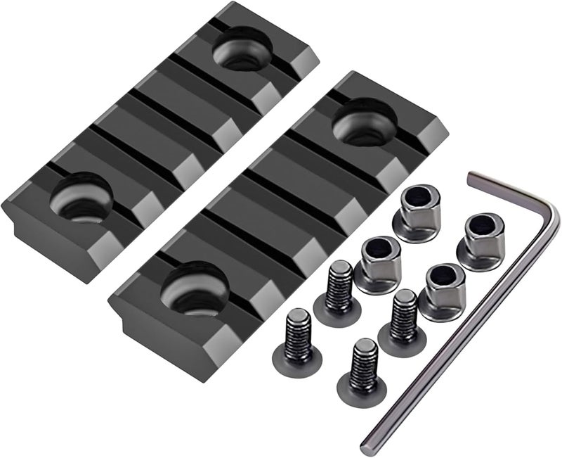 Gotical Store 5 Slots Aluminum Key mod Rail Section for Key mod Five Slots Key mod Rail Picatinnii Rail Section - Image 3