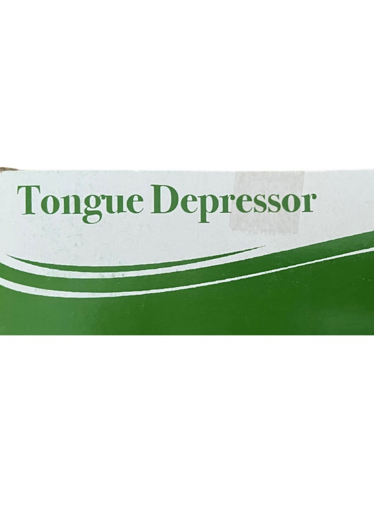 ALKHAIMA 100 PCS Wooden Tongue Depressor Sterile  - Image 3