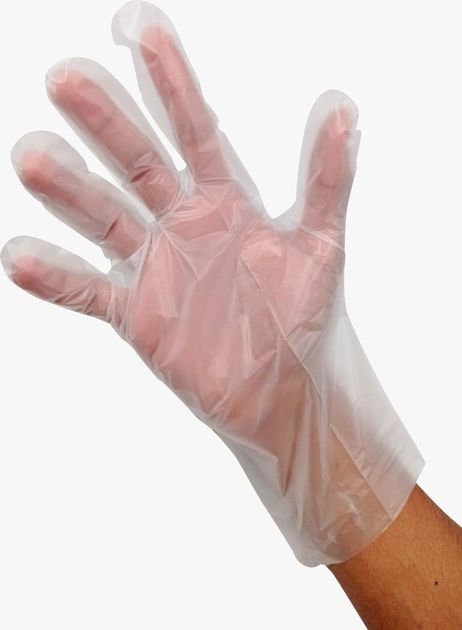 CLAY Eva Gloves, Disposable & Versatile Protective Gear Ideal for Industrial, Food Handling Uses & More - 100 units, M - Image 3