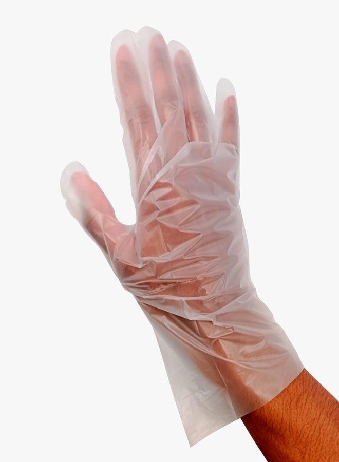 CLAY Eva Gloves, Disposable & Versatile Protective Gear Ideal for Industrial, Food Handling Uses & More - 100 units, M - Image 4