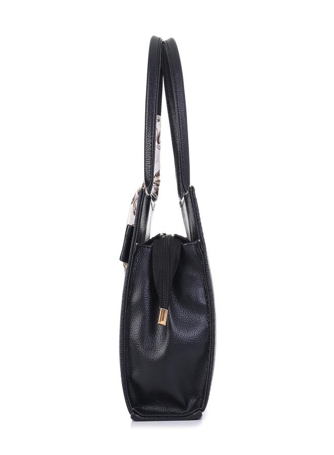 ROSS BROWN Women's Mono Solid Satchel Bag for Women | Satchel Handbag for Women | Ladies purse | Stylish Shoulder Bag | Handbag for women - Image 5