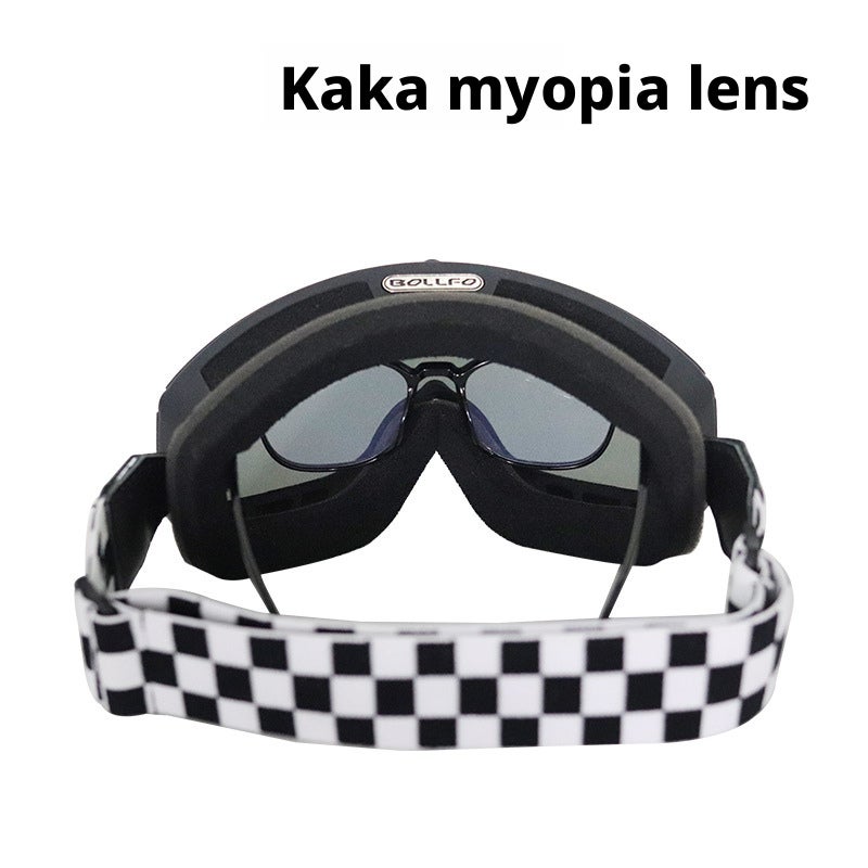 Harley Retro Motorcycle Goggles Windproof Dustproof Ski Glasses - Image 2