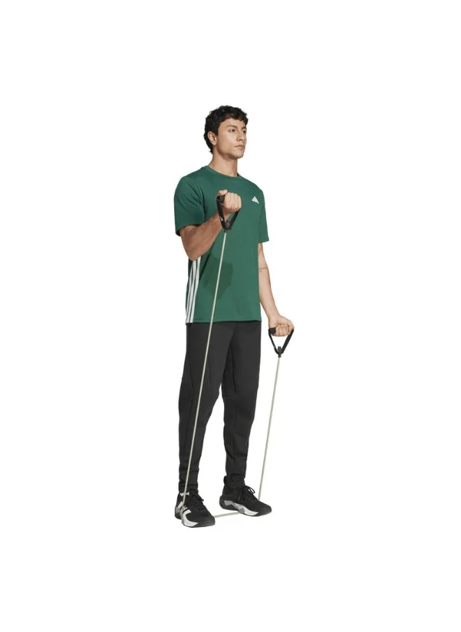 اديداس adidas TR-ES FR 3S T Green Training T-SHIRTS for Men - XS
