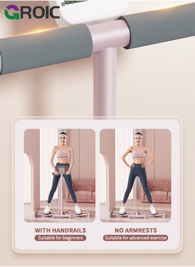 GROIC - Leg Exercise Equipment - Ski Exercise Machine Leg Exerciser, Thigh Master Pelvic Muscle Hip Trainer, Inner Thigh Exerciser Pilates Machine for Women, Kegel Exerciser, Home Postpartum Repair Machine - Image 1