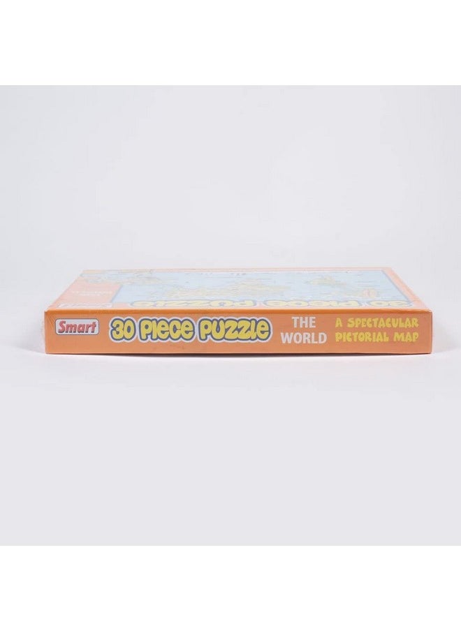 Smart - Smart Kid The World Puzzle (Multi-Color, 30 Pieces) - Image 1