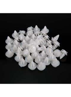 Generic 50 PCS Interior Door Card Trim Panel Retainer Clips Fastener Boot Clamp Lining Replacement for BMW E36 E46 E39 E36 E53 E93  - Image 1
