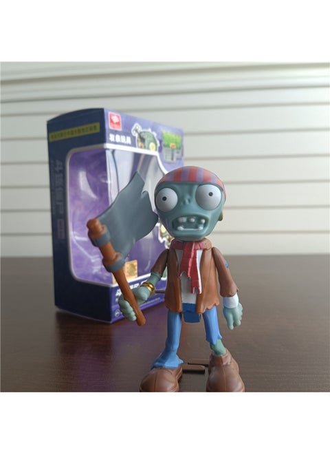 Plants Vs. Zombies 2 Clockwork Toy Flying Clue Lost Excavator Clown Cloak Rock Flag Zombie-Color:Pirate Flag (walking On The Wind)