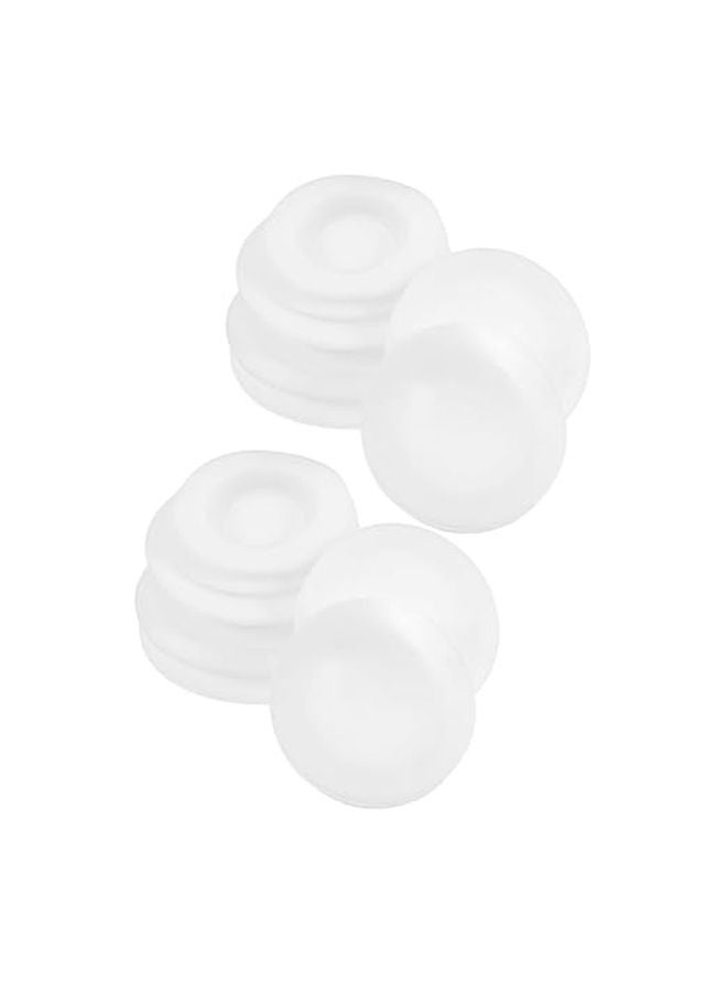 Universal White Rubber Coin Bank Hole Plugs Replacement Stoppers 15 Pack - Image 1