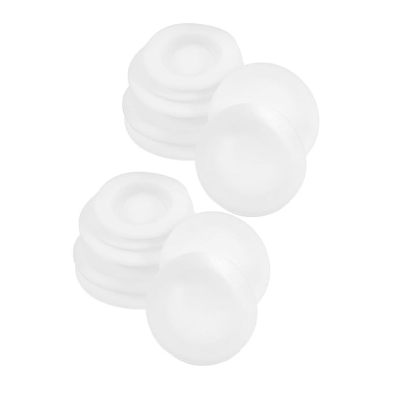 Universal White Rubber Coin Bank Hole Plugs Replacement Stoppers 15 Pack - Image 2
