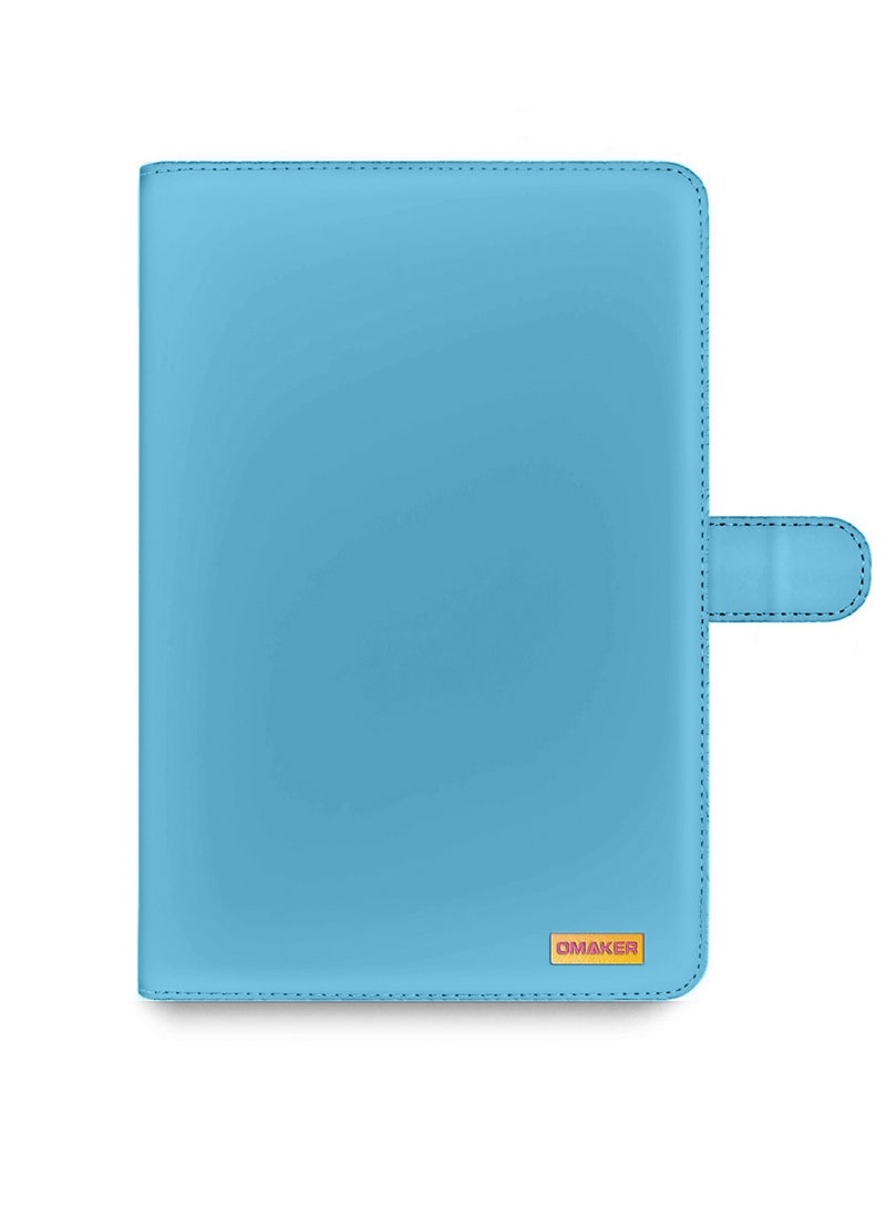 OMAKER Lenovo Tab M11 2024 (11 inch) PU Leather Magnetic Closure Flip Case Cover (TCFPSR) - Sea Green - Image 4
