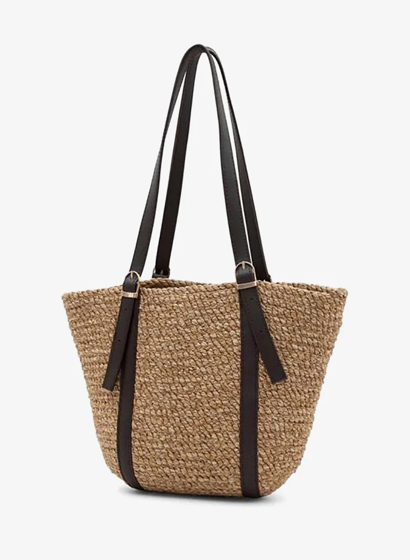 Shule Bags  Veneto Adjustable Strap Straw Shoulder Bag. for Women | Best Price UAE