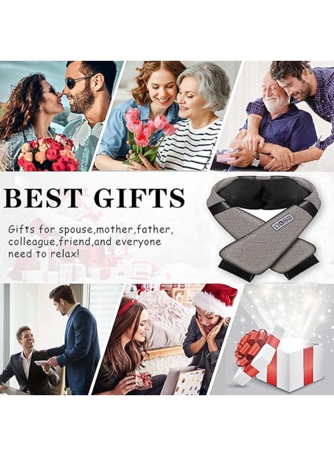 جهاز مساج للظهر كهربائي مع خاصية التسخين لتدليك العضلات العميق وتخفيف الآلام - Image 2