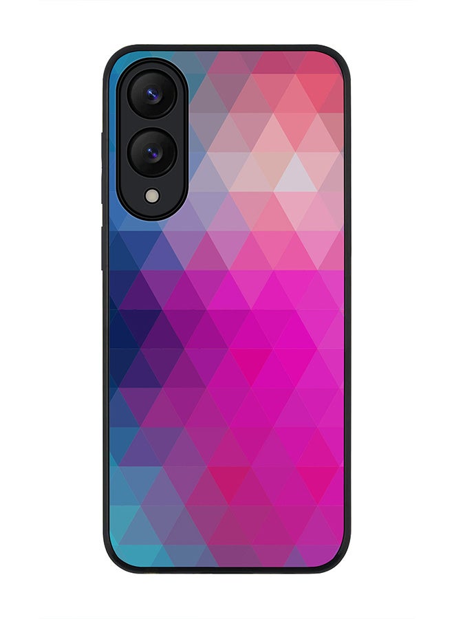 Stylizedd For Samsung Galaxy S25 Edge Case,Slim fit Camera Protection, Shockproof Thin Phone cover  - Violet Prism
