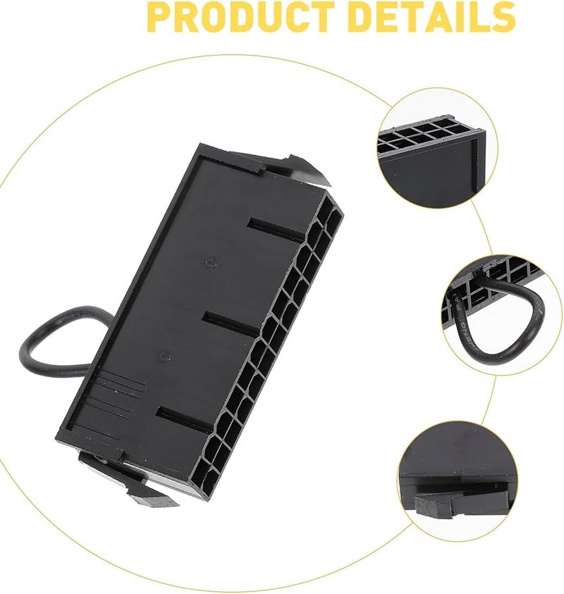 BESPORTBLE 4 Pins ATX Power Supply Jumper Bridge Tool for PC Testing Startup Mining Rig - Image 5