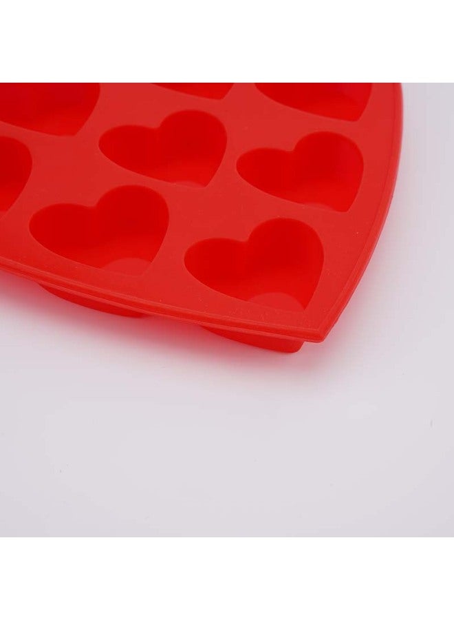 Modern Silicone Baking Mold Heart Shaped Chocolate Ice Cube Cake Mold For Oven Special Export Quality Kitchen Baking Tools-Color:Random - Image 3