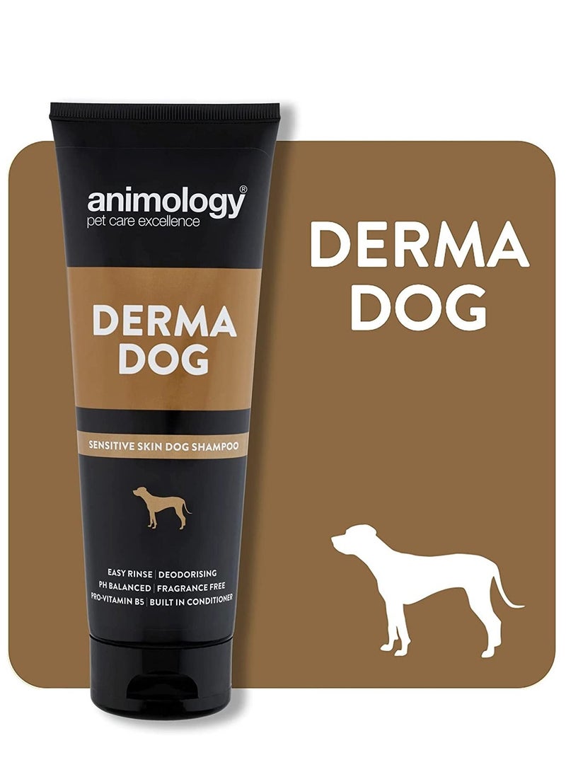 Animology Derma Dog Sensitive Skin Dog Shampoo 250ml - Image 1