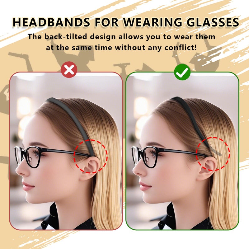 Tryly Graduation Cap Headband Insert, Grad Cap Stabilizer, Unique Design Compatible with Eyeglasses, Present for Graduates (2, Same Size) - Image 3