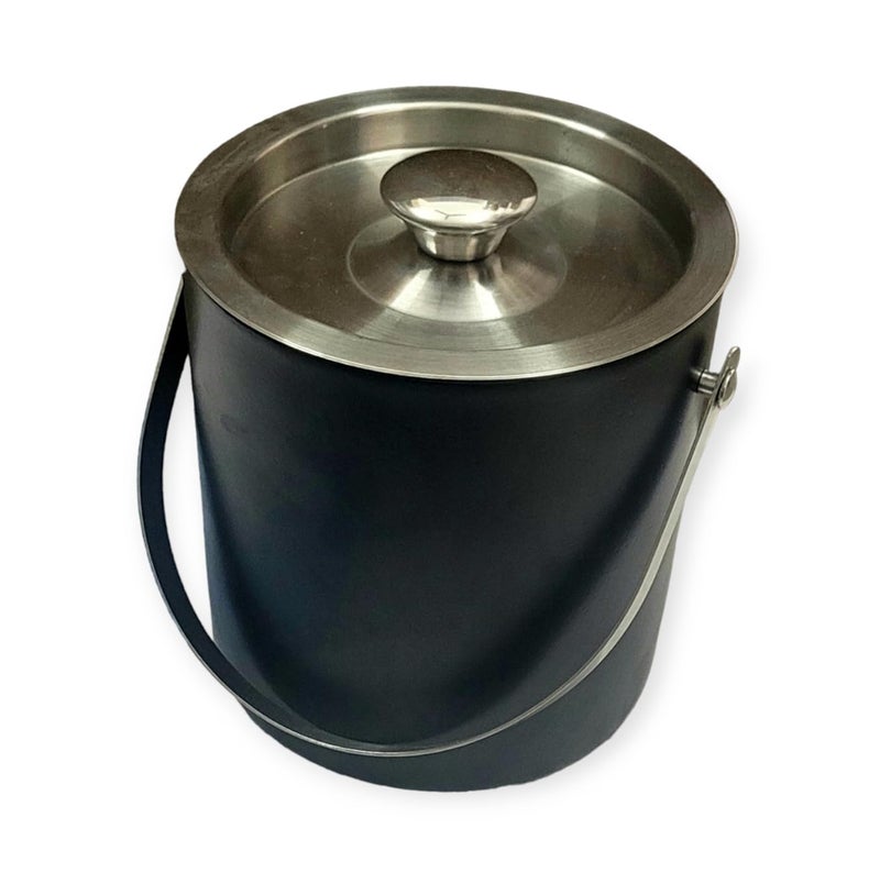 Proniks Stainless Steel Insulated Ice Bucket with Opener and Ice Tong and peg Measure and 15Liter Keeps Ice Cold for 6h Great bar Tools for Home Hotelbar AccessoriesMini barWine in Silver - Image 2