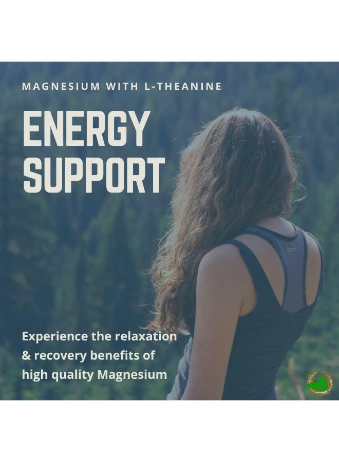 بيور إيلمنتس عناصر عضوية نقية جليسينات المغنيسيوم مع الثيانين والبوتاسيوم والفلفل الأسود - امتصاص عالي للغاية، 120 قيراط - Image 5