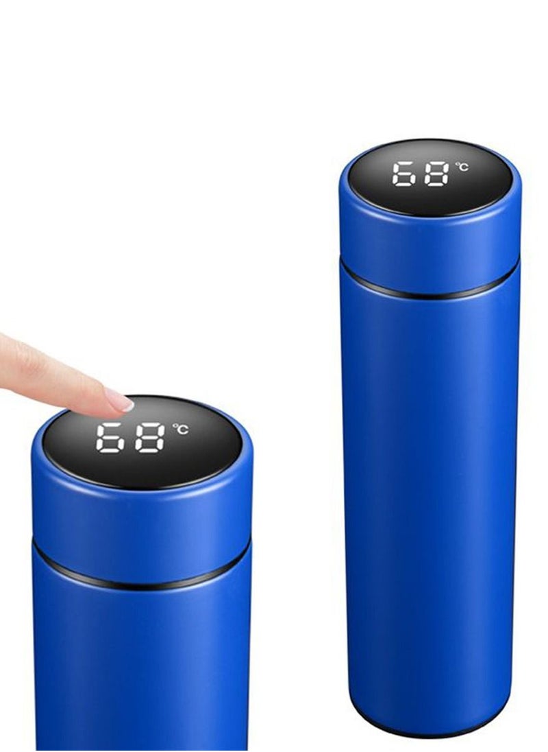 ISHWAZ - Smart Vacuum Flask And Water Bottle For Hot And Cold Drinks Keeps Your Drink Cold For 24 And Hot For 8 Hours With LED Temperature Display Stainless Steel Water Bottle Camping Flask - Image 1