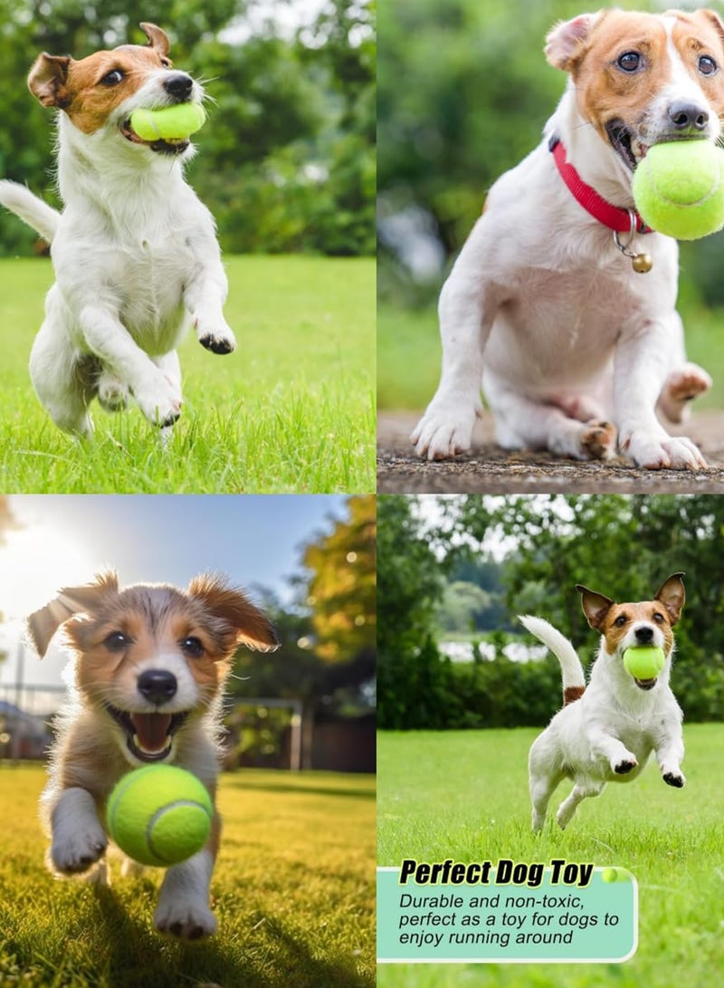 Generic 12 Pieces Advanced Pressure Tennis Balls Premium Training and Practice Tennis Balls for All Court Surfaces High Bounce and Durable Felt Ideal for Beginner and Professional Players Perfect for Dog Pl - Image 2