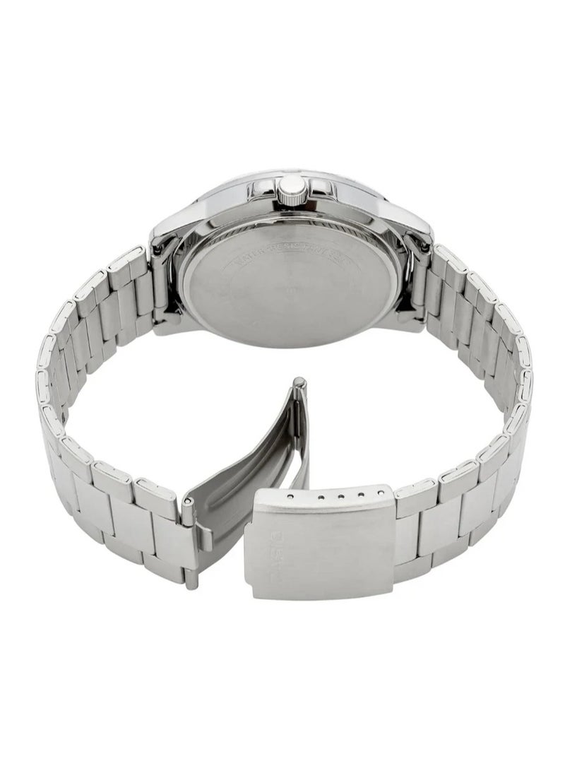 كاسيو MTP-VD01D-3E1VUDF كوارتز مينا خضراء ستانلس ستيل للرجال - Image 3