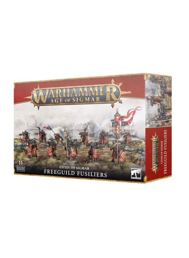 Games Workshop Warhammer - Cities of Sigmar - FREEGUILD FUSILLIERS