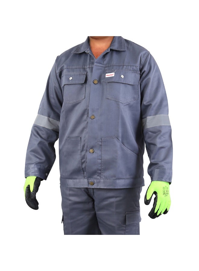 Vaultex SKO 190GSM Twill Pant & Shirt, Grey, XL - Image 2