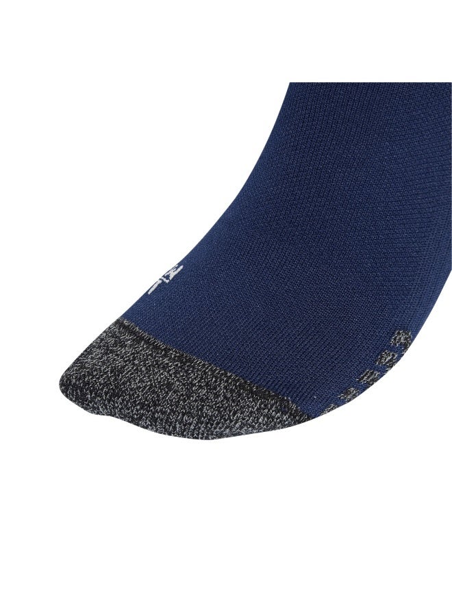adidas Originals Mufc A So Blue Football Socks Kxxl - Image 2