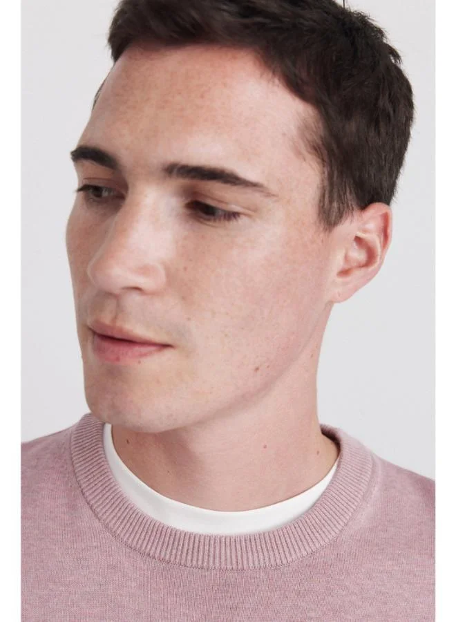 Springfield  Basic round neck jumper for Men | Best Price UAE