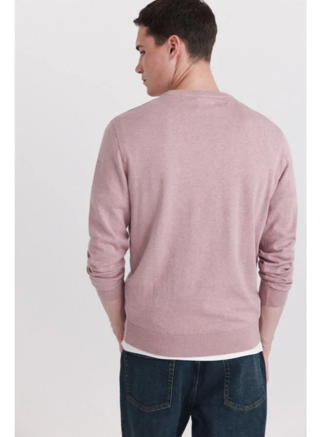 Springfield  Basic round neck jumper for Men | Best Price UAE