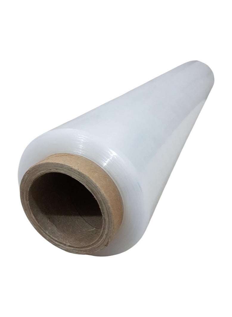 رول تغليف بلاستيك عرض 50 سم وزن 2 كجم لتغليف الطبالي والاثاث ولجميع الاستخدامات