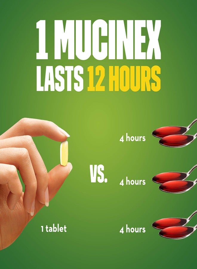 Mucinex Dm Cought Tablets Expectorant & Cought suppressant, 40 Tablets - Image 5