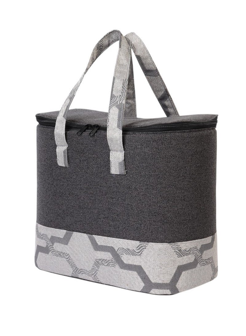 HOMEVEO Basket - Thermos Bag - A practical and durable design for storing tea and coffee thermoses and pots and organizing items. Large size. - Image 2