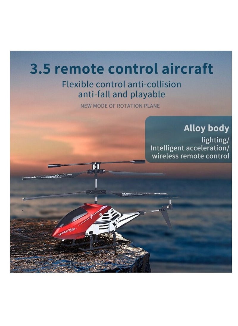 AROAQ USB Charging Helicopter With LED Light Aircraft Toy for Children Remote Control Airplane  - Image 4