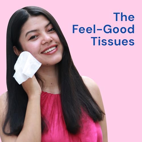 Kressa 2 Ply Facial Tissue Box | Face Tissue | 6 Boxes 100 Pulls Per Box With Total 600 Pulls Made Of 100% Natural Virgin Pulp - Image 3